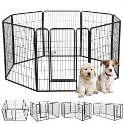 Heavy Duty Dog Crate Fence Pet Dog Playpen dog Fence Pet Kennel PlayPen