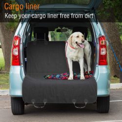 Best selling on amazon manufacturer wholesale pet cargo cover for SUV Dog Cargo Liners