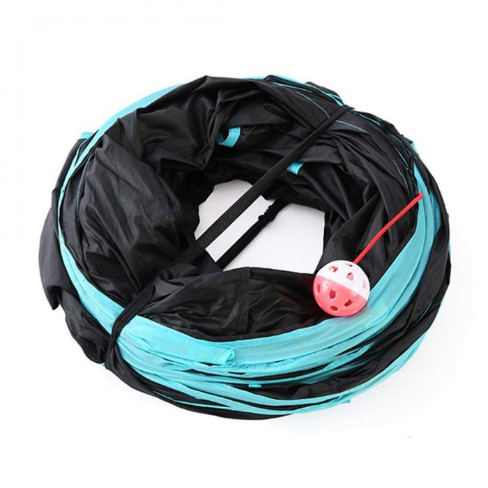 foldable cat tunnel toy 5 ways collapsible cat tunnel tube