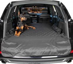 Best selling on amazon manufacturer wholesale pet cargo cover for SUV Dog Cargo Liners