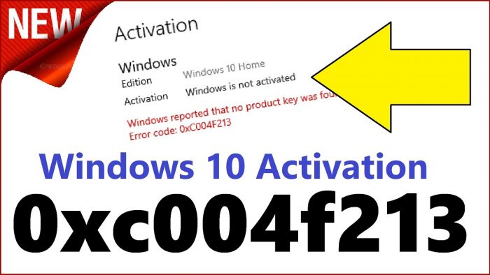 windows 10 error code 0xc004f213