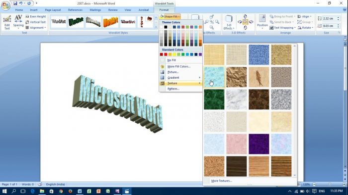 microsoft excel 2007 Australia