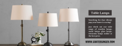 Buy Table lamps- Gratedginger.com