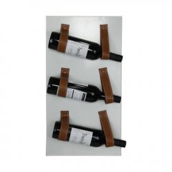 metal wine holder with PU-G1910105