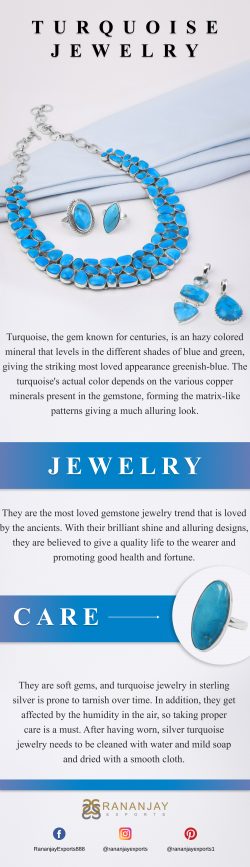 Wholesale Turquoise jewelry and care