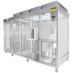 Modular clean booth cleanroom supply
