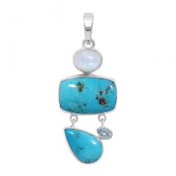 Naturel turquoise pendent for wholesale price