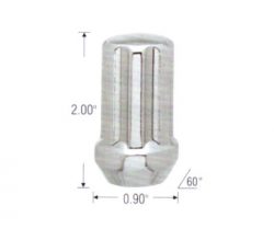 DUPLEX SPLINE ACORN LONG