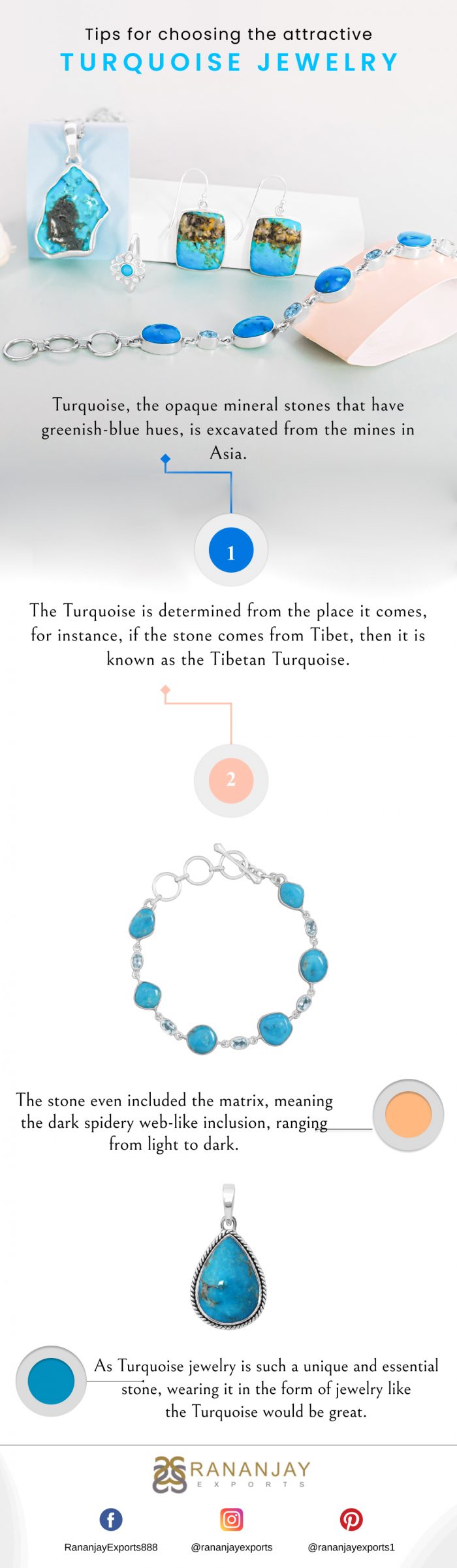 Tips for choosing the attractive Turquoise jewelry