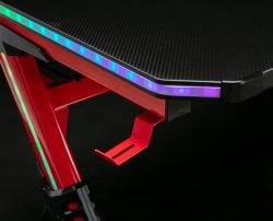 LED Light Metal Gaming Table