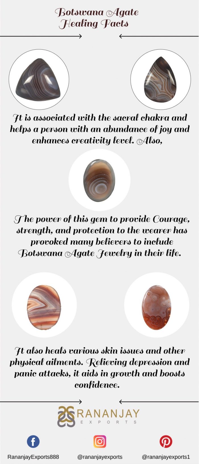 Botswana Agate Healing Facts