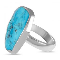 Blue Turquoise Silver Sterling ring Collection