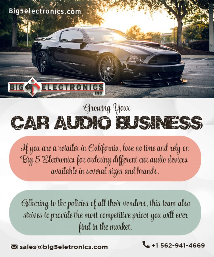 A car audio distributor always working hard to elevate standards of service