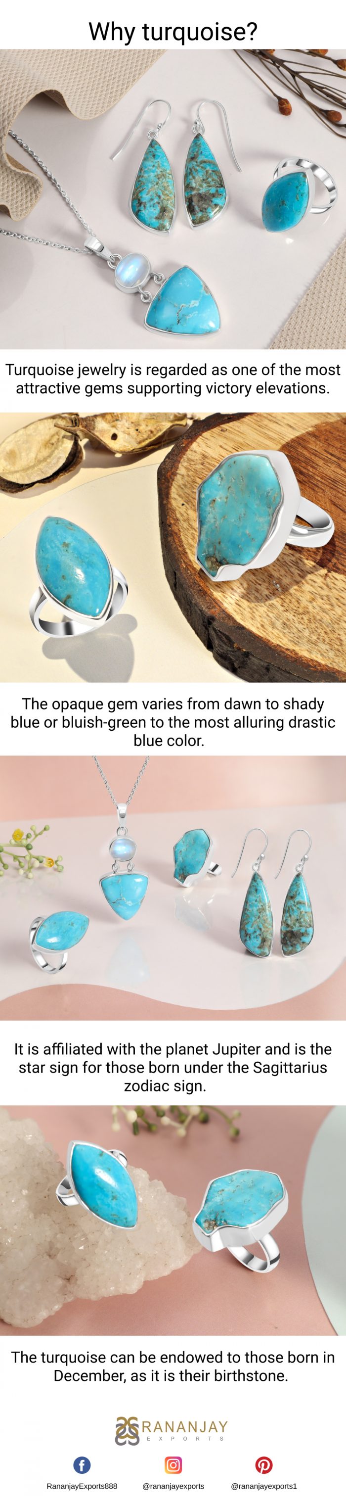 Blue Turquoise Stone