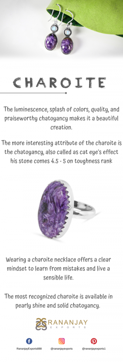 New Charoite Jewelry collection With Latest Design.