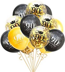 Age Birthday Confetti Balloon Gift ( Age 18 – 90 Available) – Balloon HQ