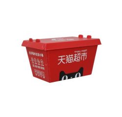 Corrugated Plastic Express Delivery Boxes Containers Custom Size Color Design For Packaging Or L ...