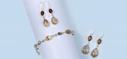 Genuine Golden rutilated quartz Jewelry for sale