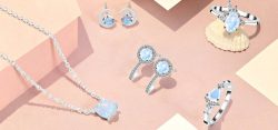 Buy 925 sterling silver moonstone jewelry at Sagacia Jewelry