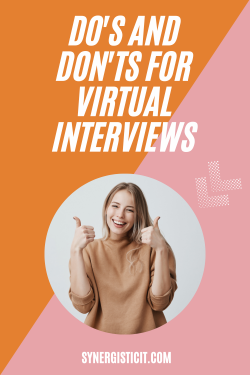 Do’s And Don’ts For Virtual interviews