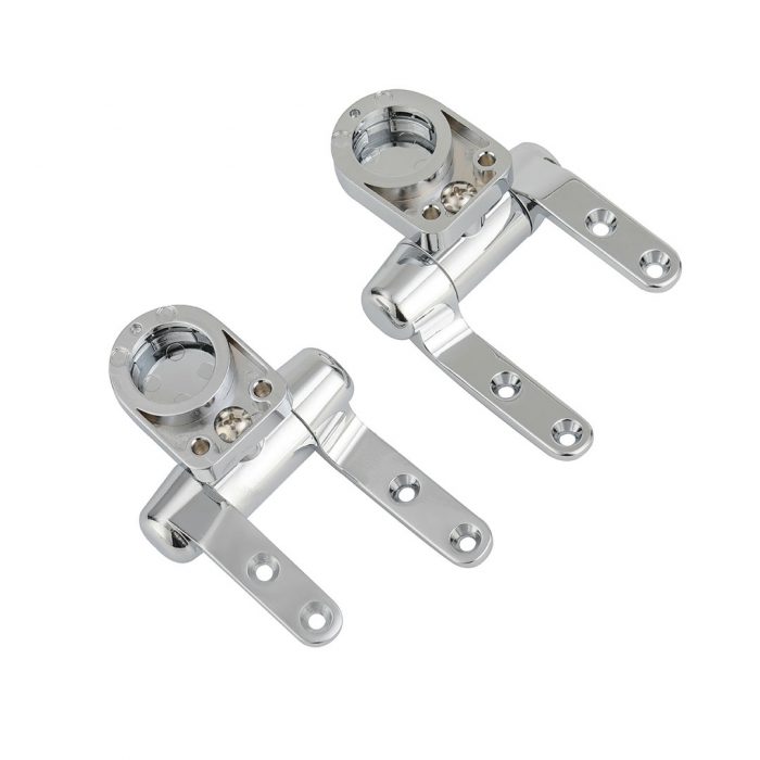 Chrome Plated Zinc Alloy Soft Close Toilet Seat Hinges YMHZ-2002