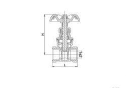 Bronze Gate Valve