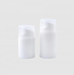 30ml White lotion pump with tip