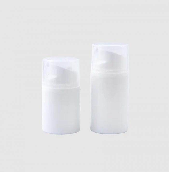 30ml White lotion pump with tip