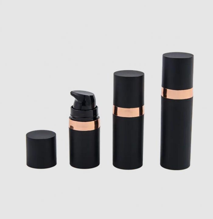 PP plastic cosmetic airless pump bottle