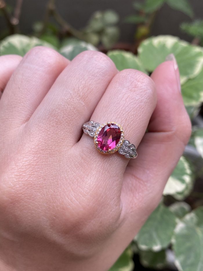 Natural Pink Topaz gemstone