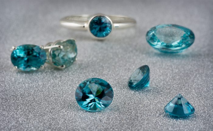 Blue Zircon Stone For Sale