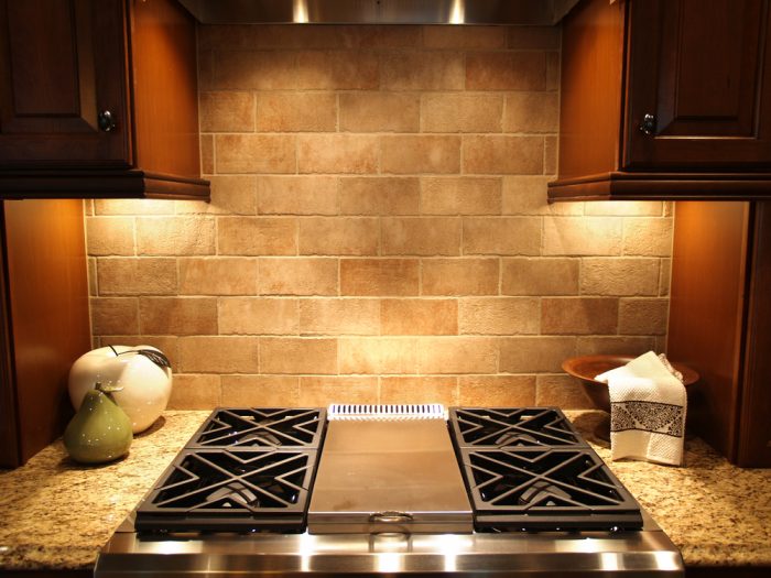 Natural Stone Backsplash