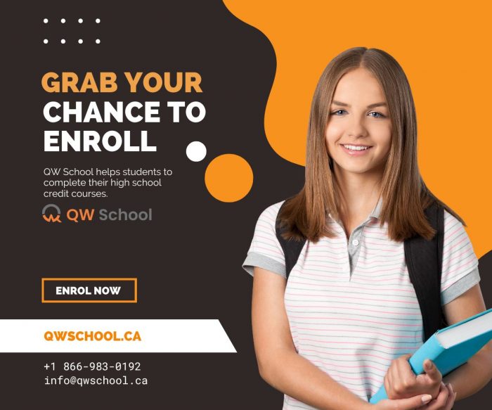 OSSD Ontario High School Diploma with QW School