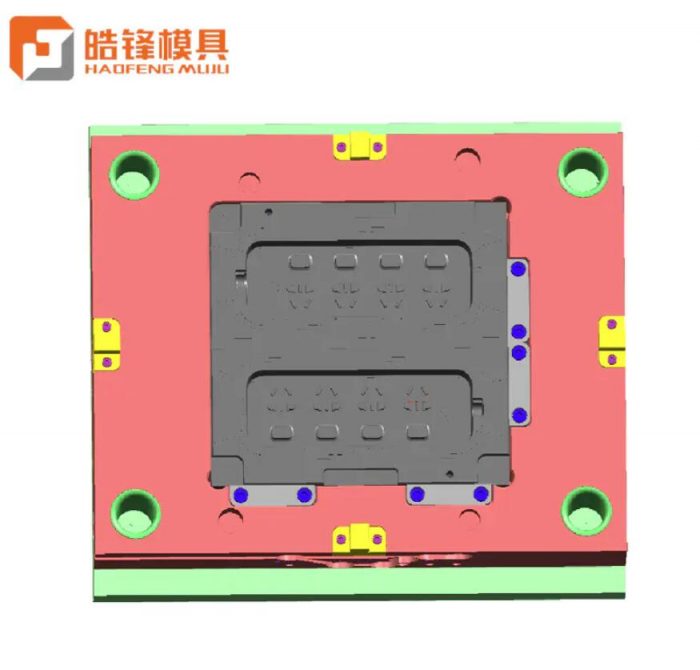 Bull B3043 Top Cover Flip Hot Runner Needle Valve Injection Mould