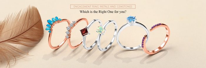 Engagement Ring Metal and Gemstones: Which is the Right One for you?