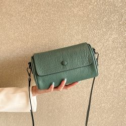 Regina Crossbody Cylinder Leather Bag