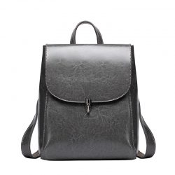 Regina large leather travel backpack
