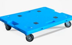 ZJWGC6040 Turtle Car Trolley Plastic Flatbed