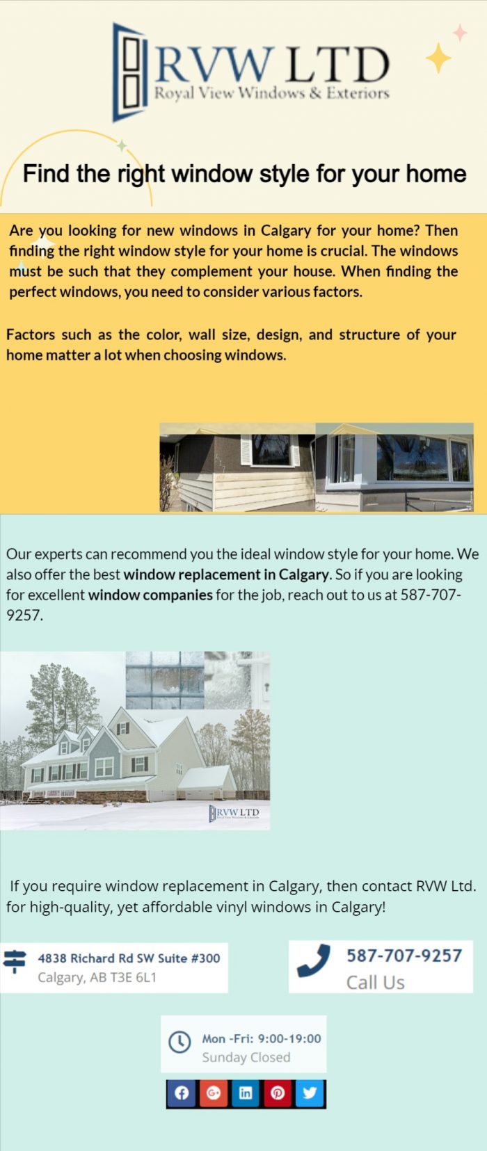 Find the right window style for your home