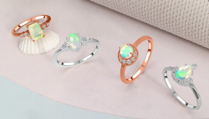 Beautiful Opal Ring Collections