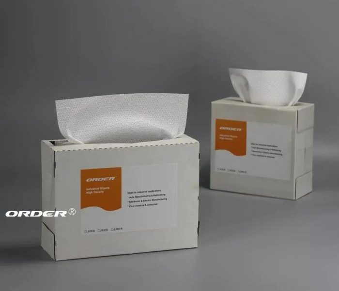 ORDER® PX-3339 white embossed pattern Pop-Up Box meltblown PP cleaning Cloth