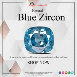 Get Blue Zircon stone online at affordable price