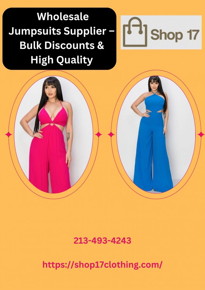 Wholesale Jumpsuits Supplier – Bulk Discounts & High Quality