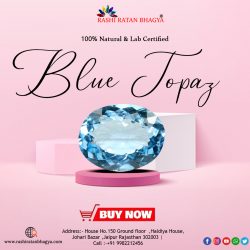 Buy Blue Topaz Gemstone Online at Best Price