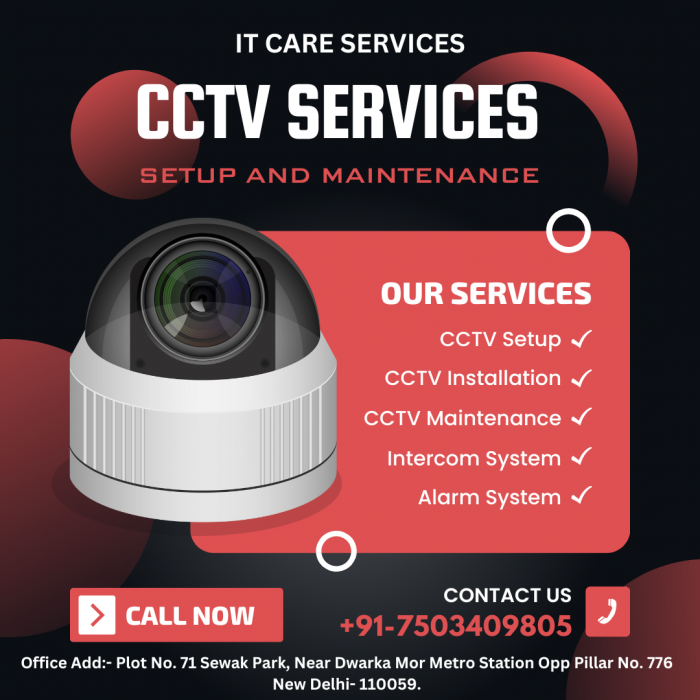 Corporate or Commercial Security Camera Installation Services in Delhi / NCR