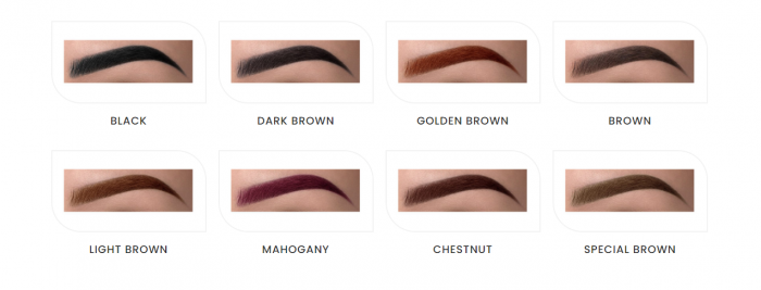 Bulk Eyebrow Colors Direct from manufacturer