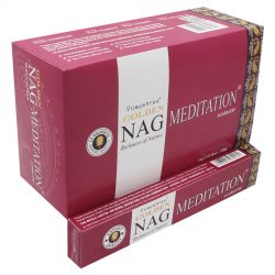 Golden Nag Meditation Incense Sticks