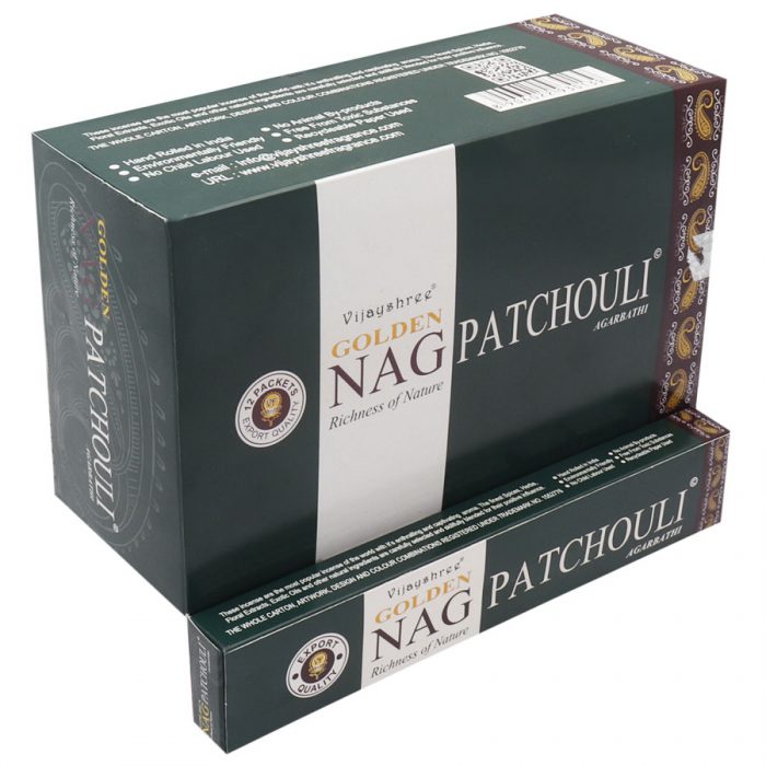 Golden Nag Patchouli Incense Sticks