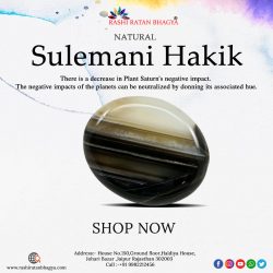 Get Sulemani Hakik Stone Online from Rashi Ratan Bhagya