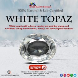 Buy White Topaz Stone Online at Best price